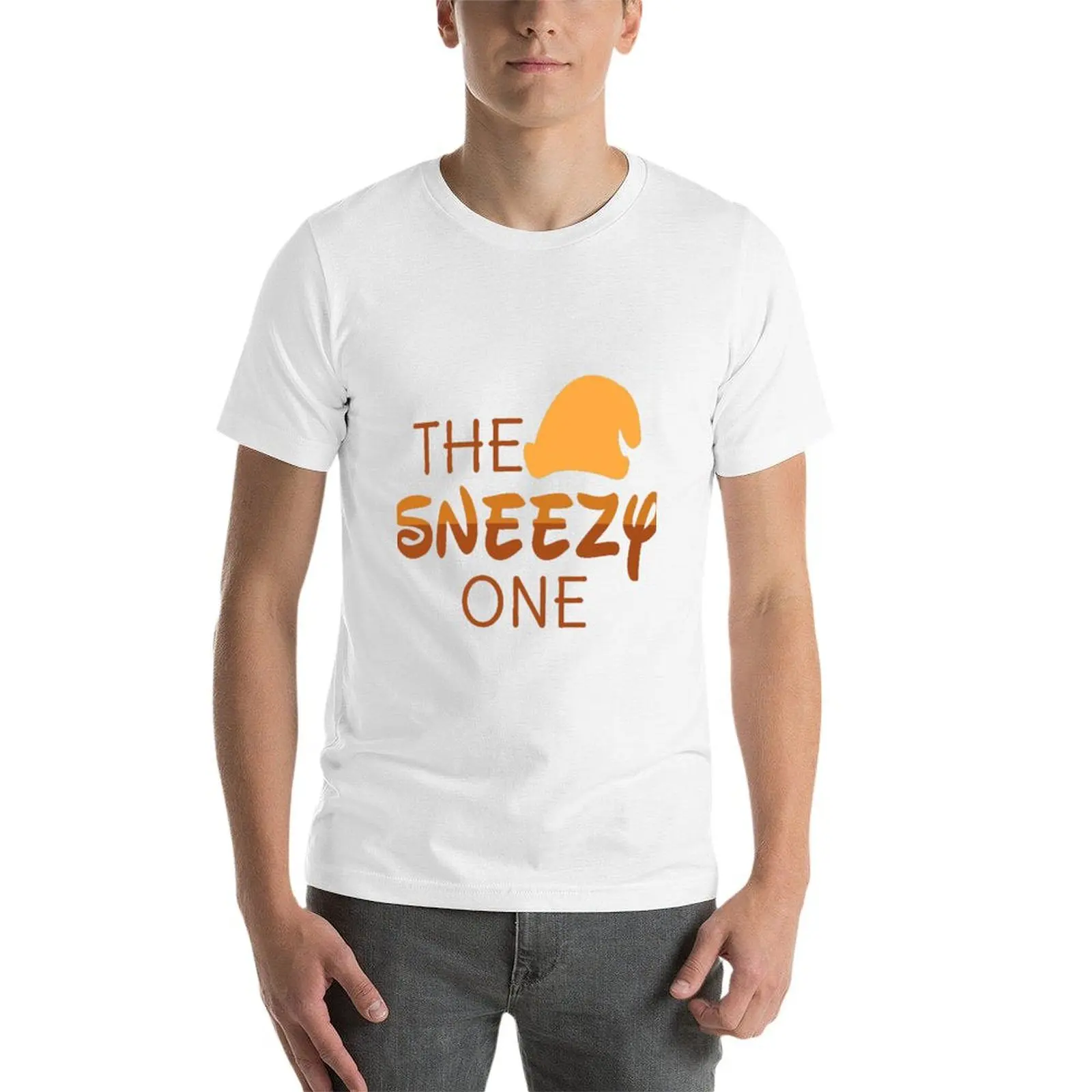 Футболка Sneezy One хлопковые футболки с рисунком дешевые вещи летняя рубашка лето 2025