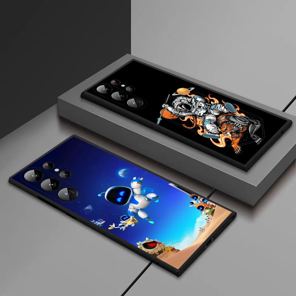 Чехол для телефона Game A-Astro Bot Samsung Galaxy S25 Ultra S22 S23 S24 S21 S20 5G Защитный мягкий