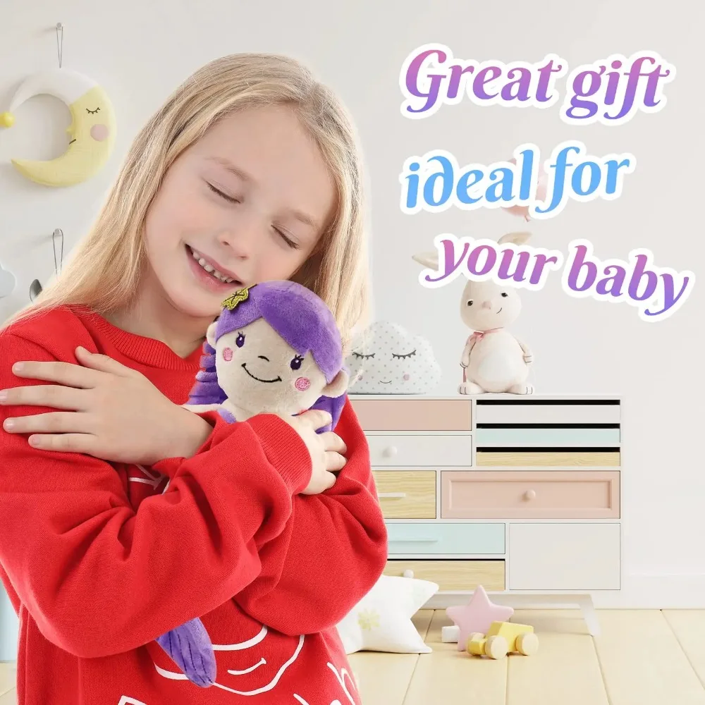 30 см мягкая плюшевая игрушка Русалка обнимающие подушки хлопковая Милая синяя