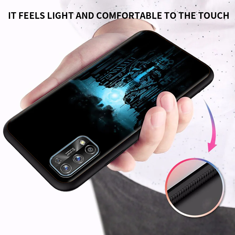 Чехол с логотипом Бэтмена для Realme C21 C15 8 7 6 Pro XT GT C3 C11 C12 C21Y мягкий чехол телефона Oppo