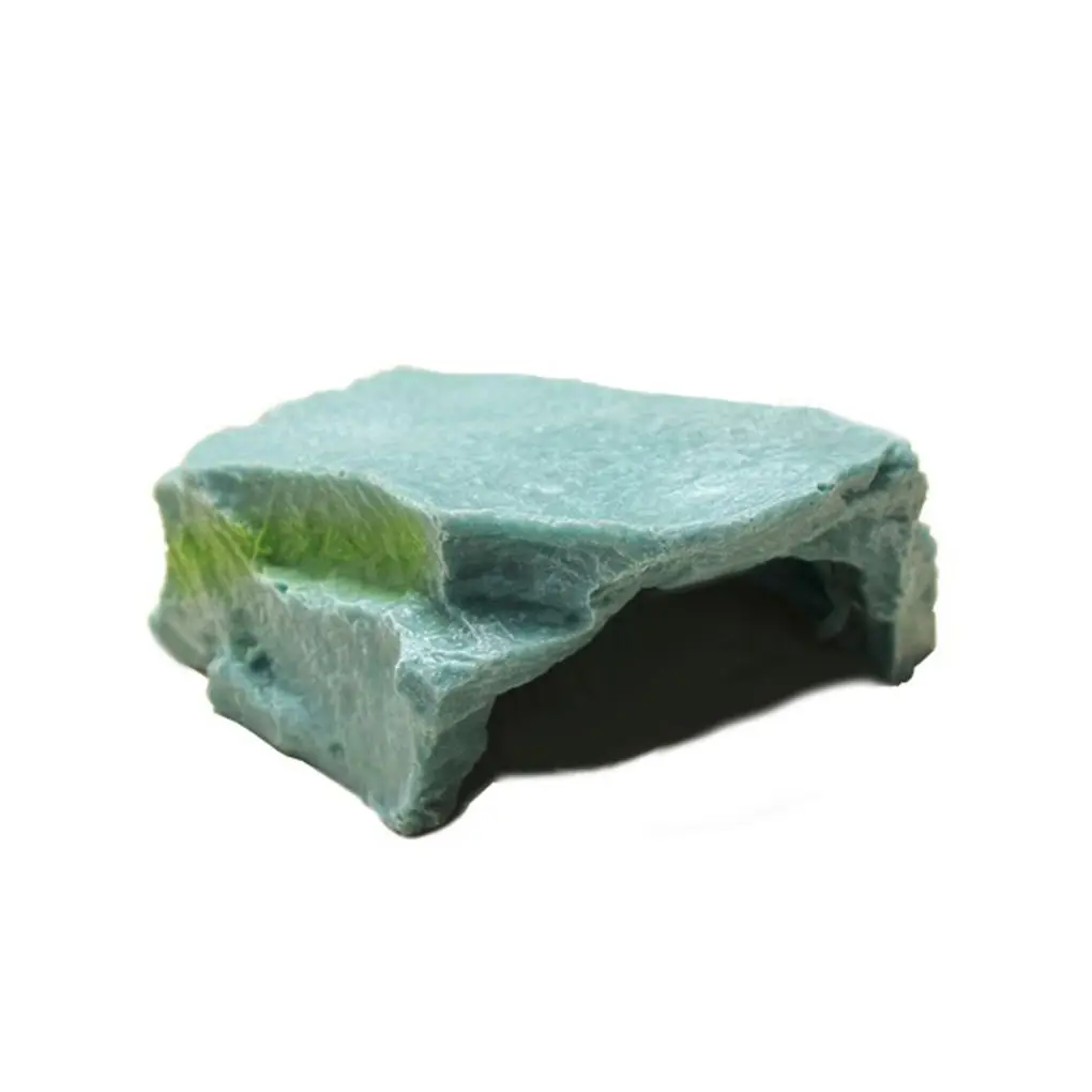 Resin Terrace Hole Cave for Aquarium Fish Tank Turtle Tortoise Ornament Decor stone