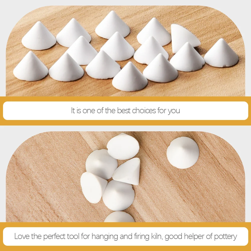 10 шт. керамический гвоздь глина инструмент для обжига керамическая стойка опора