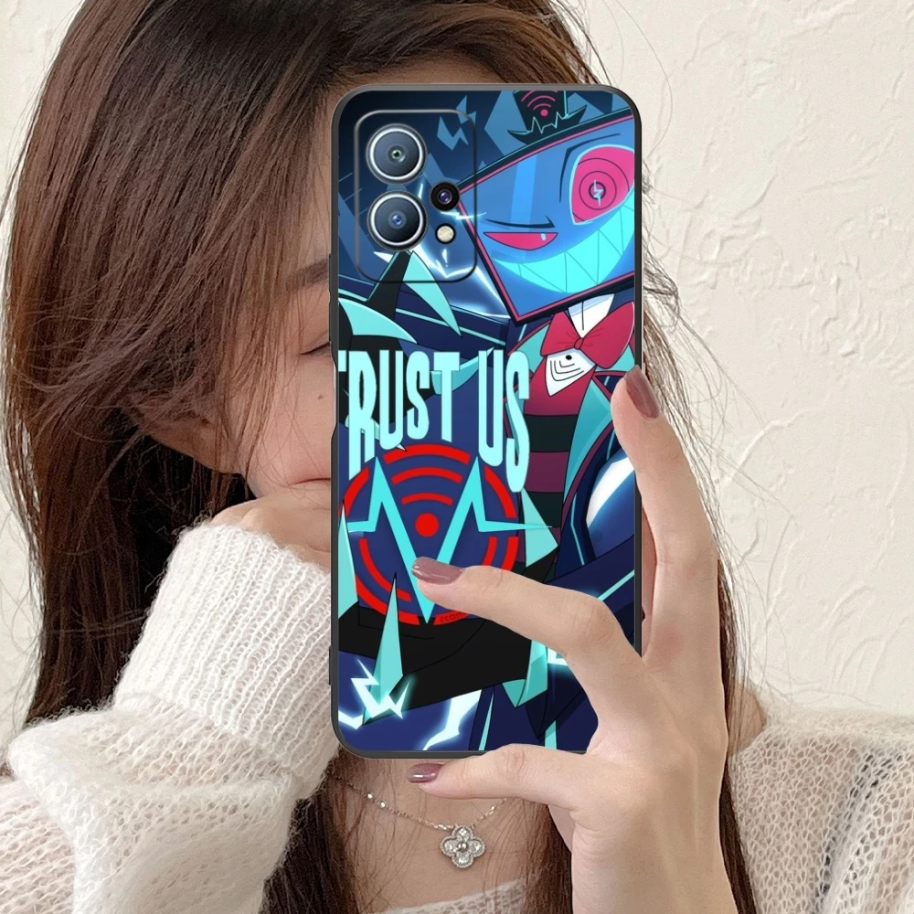 Классный Чехол для мобильного телефона H-Hazbin Vox Huawei P60 P50 P40 P30 P20 P10 P9 P8 Pro Lite Plus черный