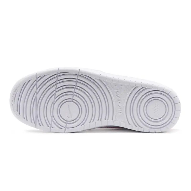 【Настроить】Nike Court Borough Обувь для скейтбординга Женские низкие розовые/белые