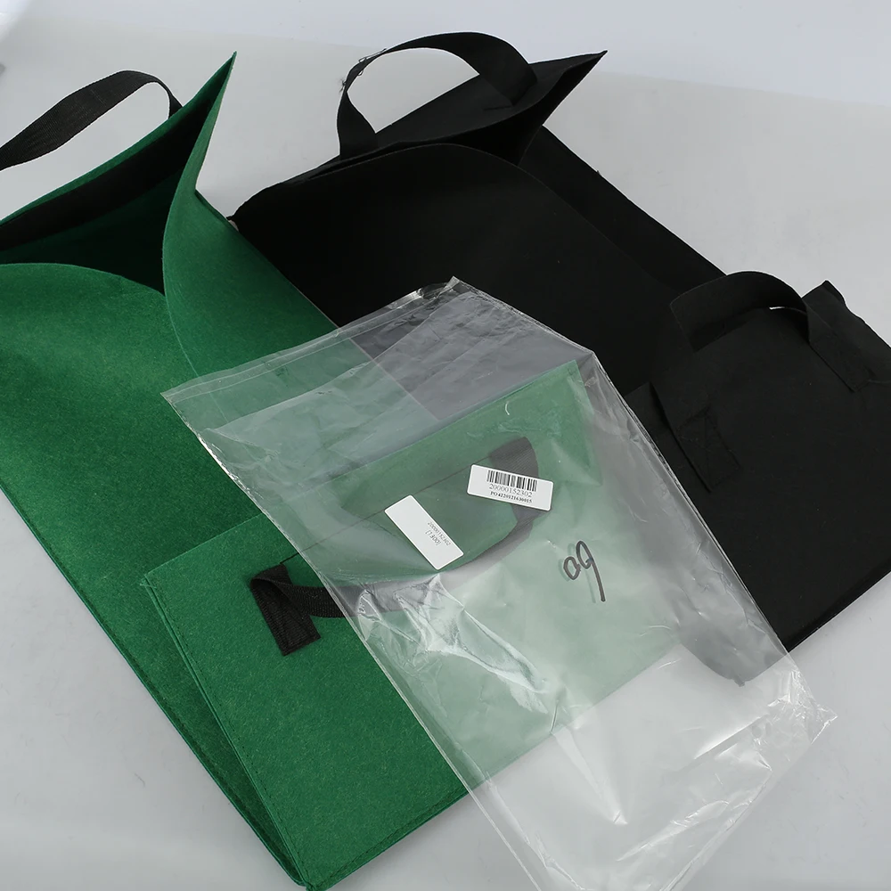 

Фетровая сумка для растений, прямоугольный многоразовый контейнер с ручкой для выращивания растений, овощей, картофеля