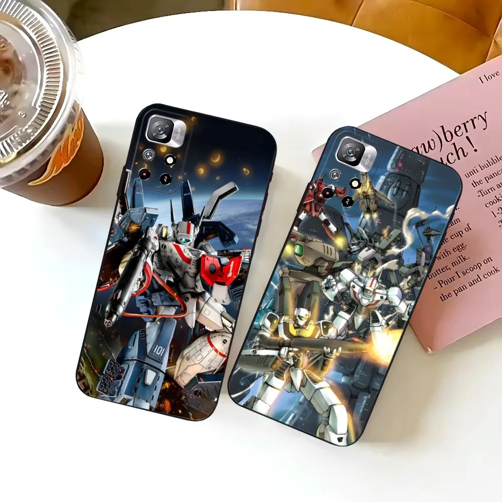 R-Robotech Macross Phone Case For Samsung S25 S24 S23 S22 S21 FE S30 S20 S10 Plus Ultra Lite 5G Silicone Cover