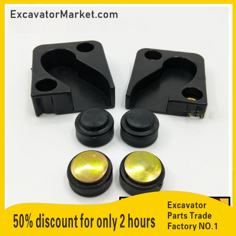 Экскаватор Komatsu PC200-7/240-8 Kabin Kaca Depan Slot Track Katrol Block Bagian Pengali