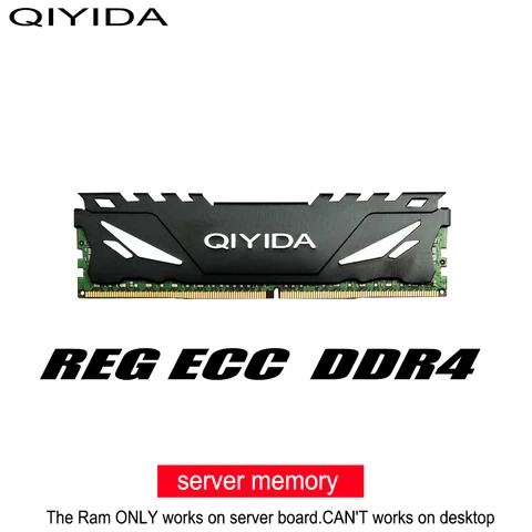 Оперативная память Qiyida ddr4 8 ГБ 4 ГБ 16 ГБ PC4 2133 МГц или 2400 МГц 2666 МГц 2400 или 2133 ECC REG, Серверная память 8 ГБ 16 ГБ 4 ГБ 32 ГБ ОЗУ