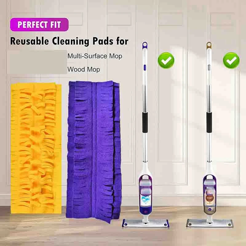Запасные подушечки для швабры Swiffer Power Mop Многоповерхностная швабра и Деревянная
