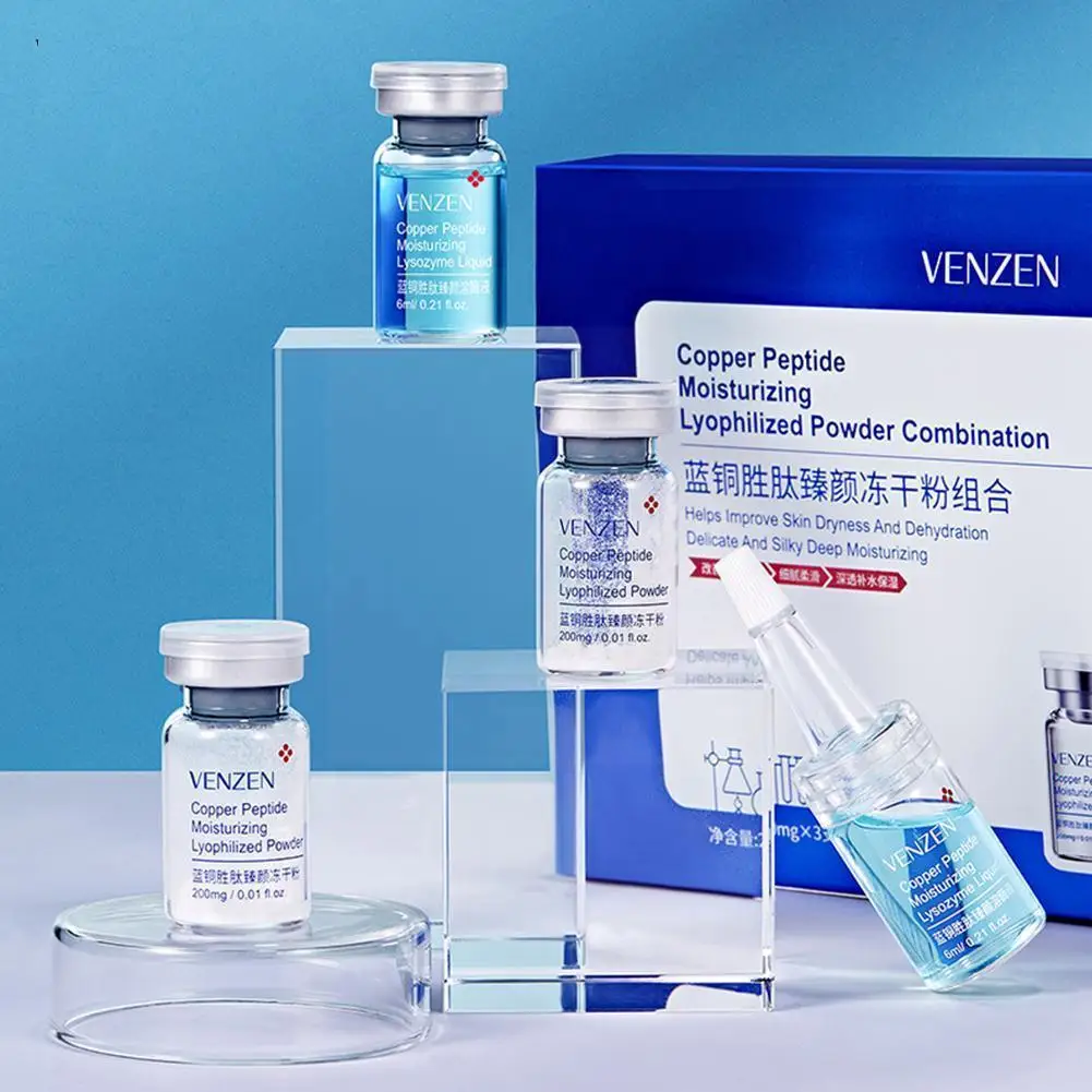 

Peptide Face Serum Freeze-dried Power Shrink Serum Acne 6pcs Pores Serum Treatment Minimizer Care Skin Pore L8t9