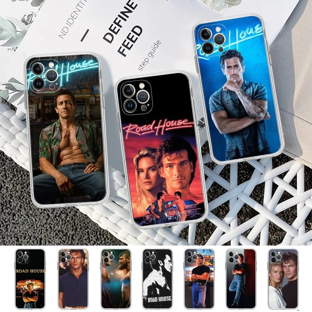Чехол Road-House для телефона с изображением фильма iPhone 15 14 11 12 13 Mini Pro XS Max чехол 6 7 8 Plus X