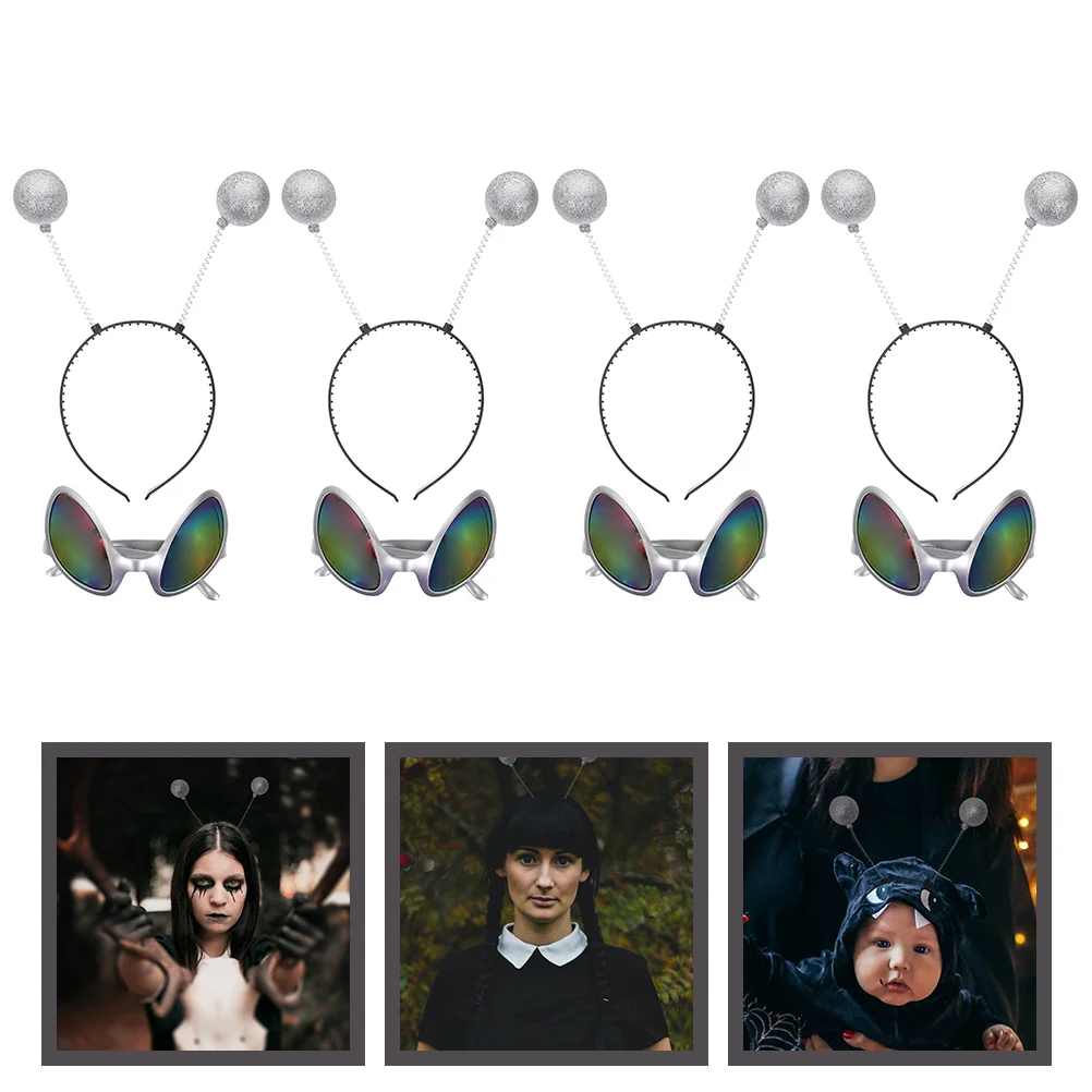 

Alien Glasses Festival Party Funny Shape Prom Accessories Makeup Headbands Modeling Prop Plastic Decorative