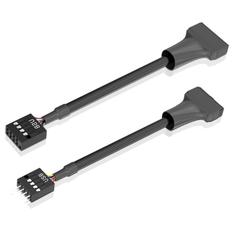 CS1W 1 упаковка USB 19/20-контактный к 2.0 9-контактный материнские платы Мужской Женский