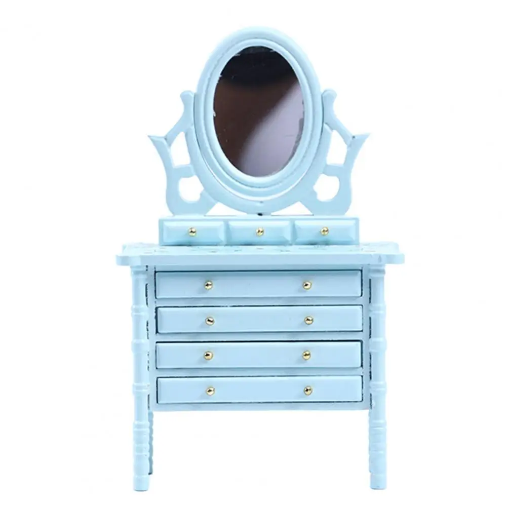 

Unique Dollhouse Small Dressing Table Small Dressing Table Lightweight All-match