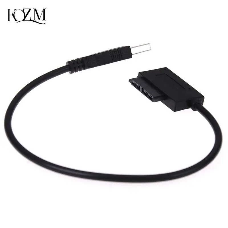 

Usb к 7 + 6 13pin Slim Sata/ide Cd Dvd Rom Оптический привод кабель адаптер