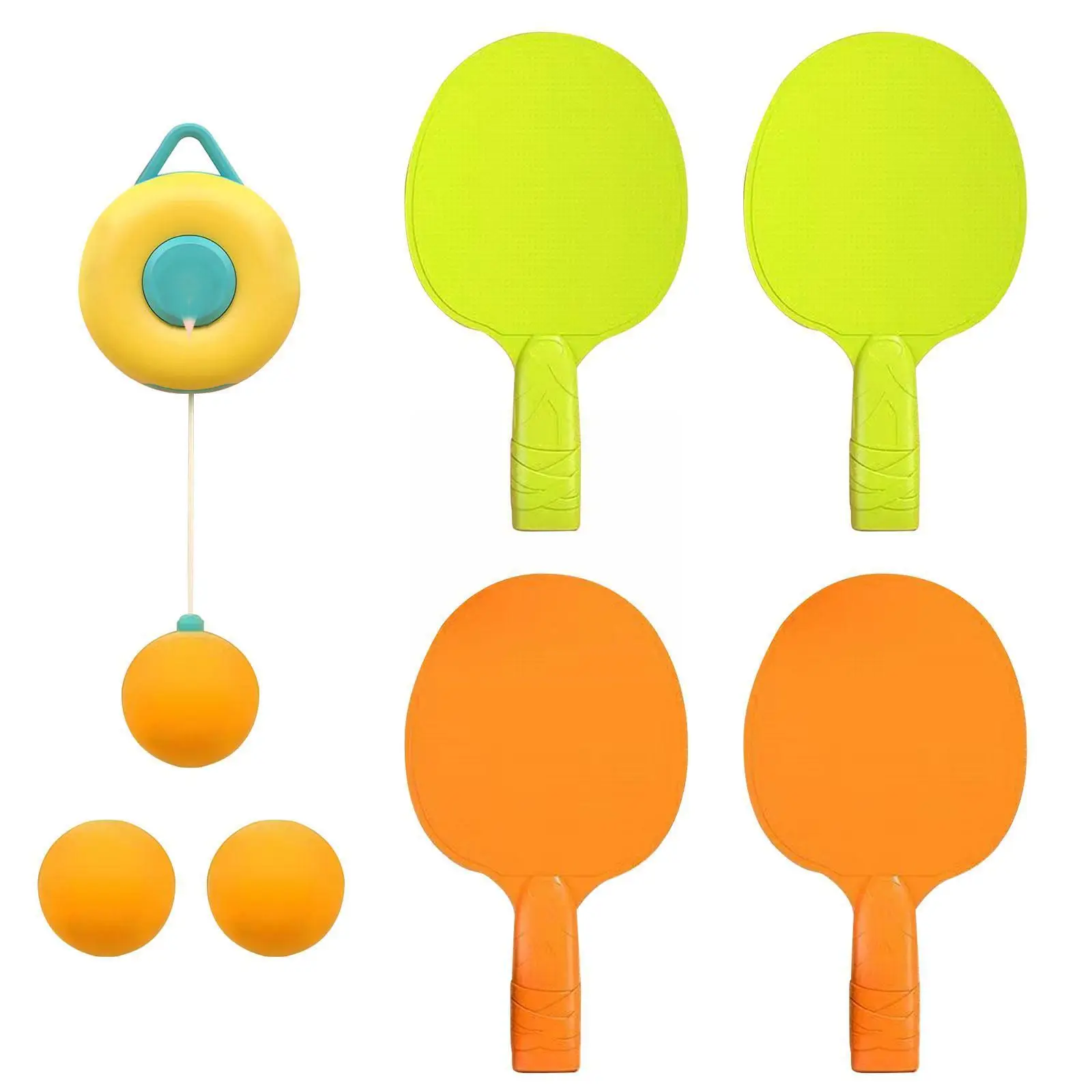 Table Tennis Trainer Ping Pong Ball Training Hanging Trainer Eye Parent-child Hand Table Tennis Indoor Games Coordination A9D5
