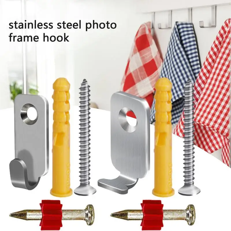 

Picture Hangers Photo Frame Hanging Hooks With Nails Wooden Wall Painting Hangers Hooks And Nails For Pictures
