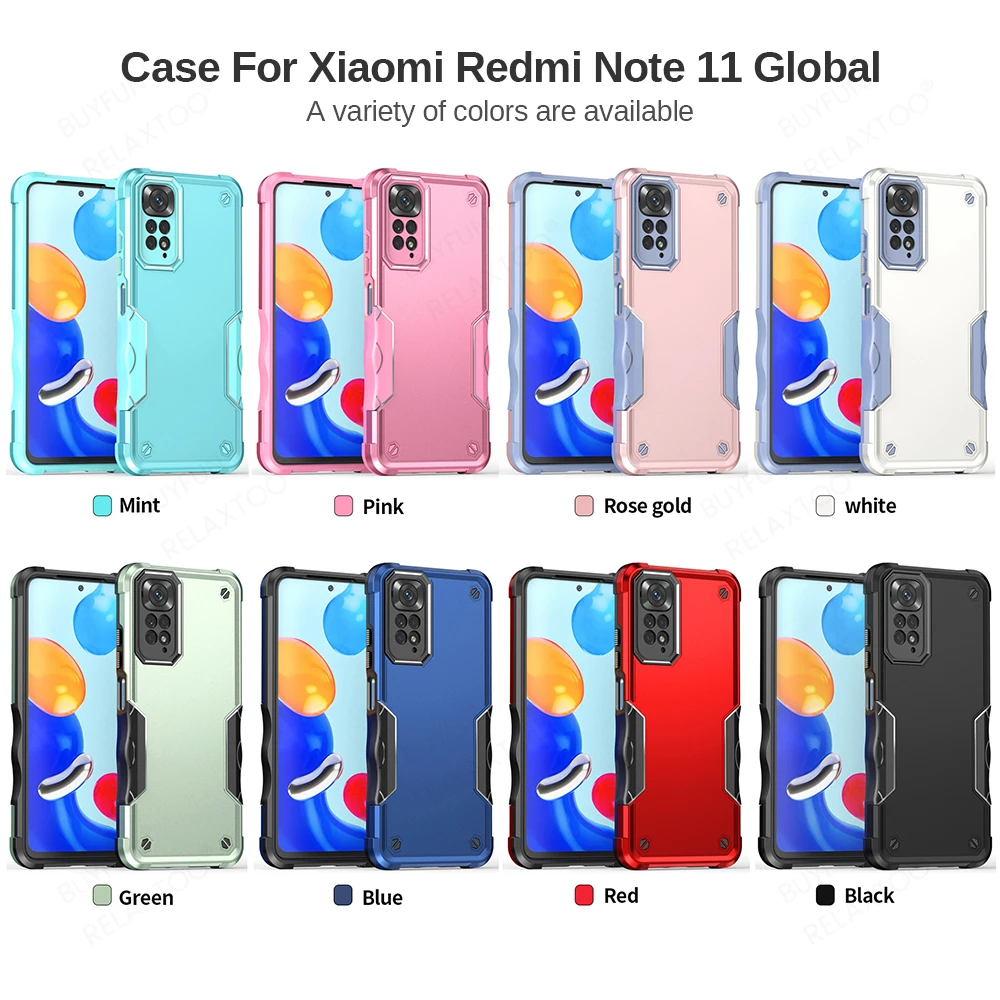 Жесткий чехол-накладка для Redmi Note 11 Pro Plus 11s | Мобильные телефоны и аксессуары