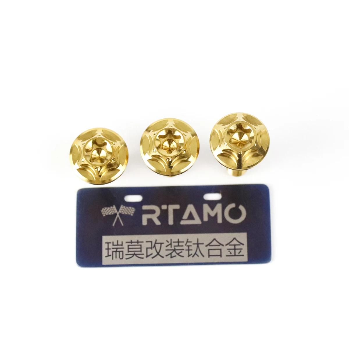 

RTAMO Титановые болты M6X15/20/25/30 мм (OD = 16) Ti винты для велосипеда мотоцикла и автомобиля запчасти