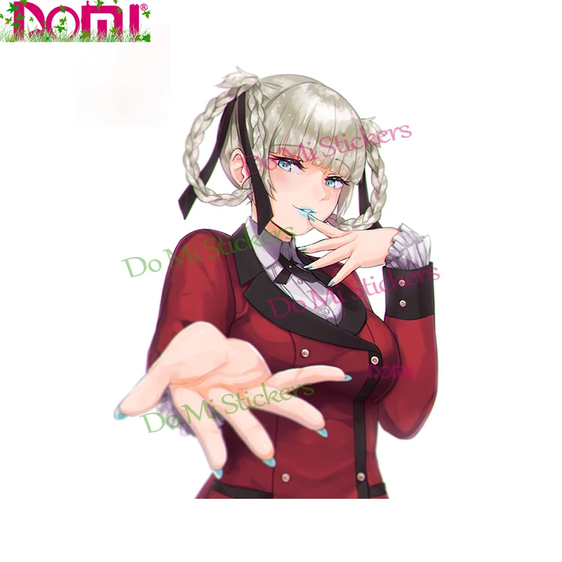 

Quality Printed Decals Exterior Accessories Kakegurui Sunscreen Car Stickers Laptop Decal Scratch-proof Sticker Die-Cut