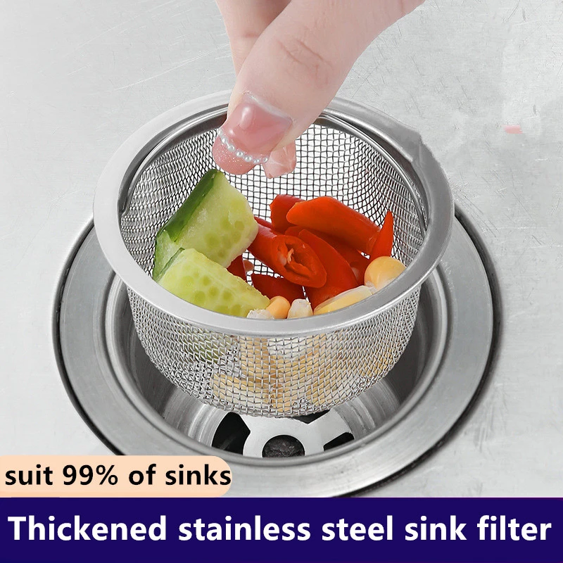 

Углубляющий фильтр для кухонной раковины из нержавеющей стали, 1 шт.