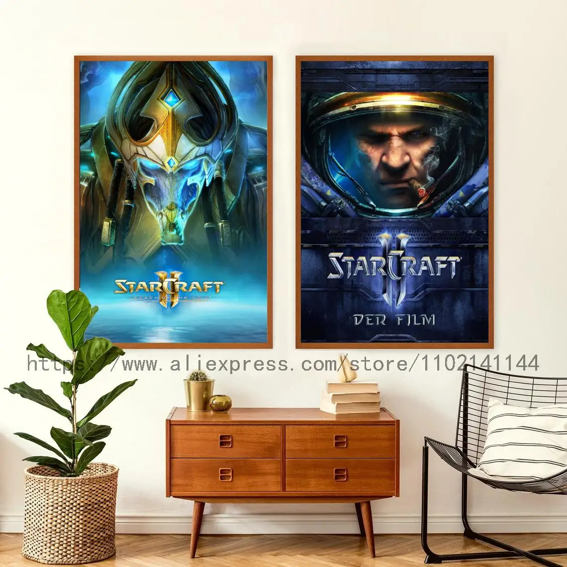 

StarCraft II Legacy of The Void Decoration Art Poster Wall Art Personalized Gift Modern Family bedroom Decor Canvas Posters