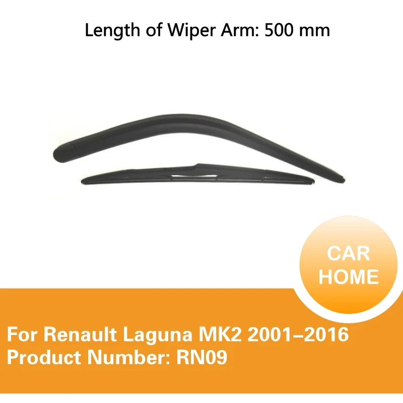 

OE#7701049003 For Renault Laguna MK2 2001-2016 Rear Windshield Window Wiper Arm + Blade Set New 500mm