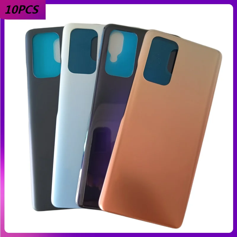 

10 шт., задняя крышка батарейного отсека для Xiaomi Redmi Note 10 Pro