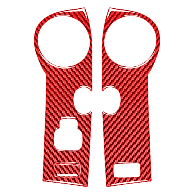 

Наклейка на панель подлокотника боковой двери автомобиля, наклейка из углеродного волокна для Mazda MX5 2009-2015, аксессуары