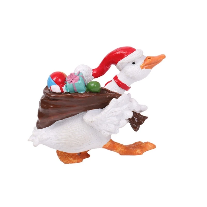 Рождественские смолы фигурки уток с героями мультфильмов орнамент фестиваль