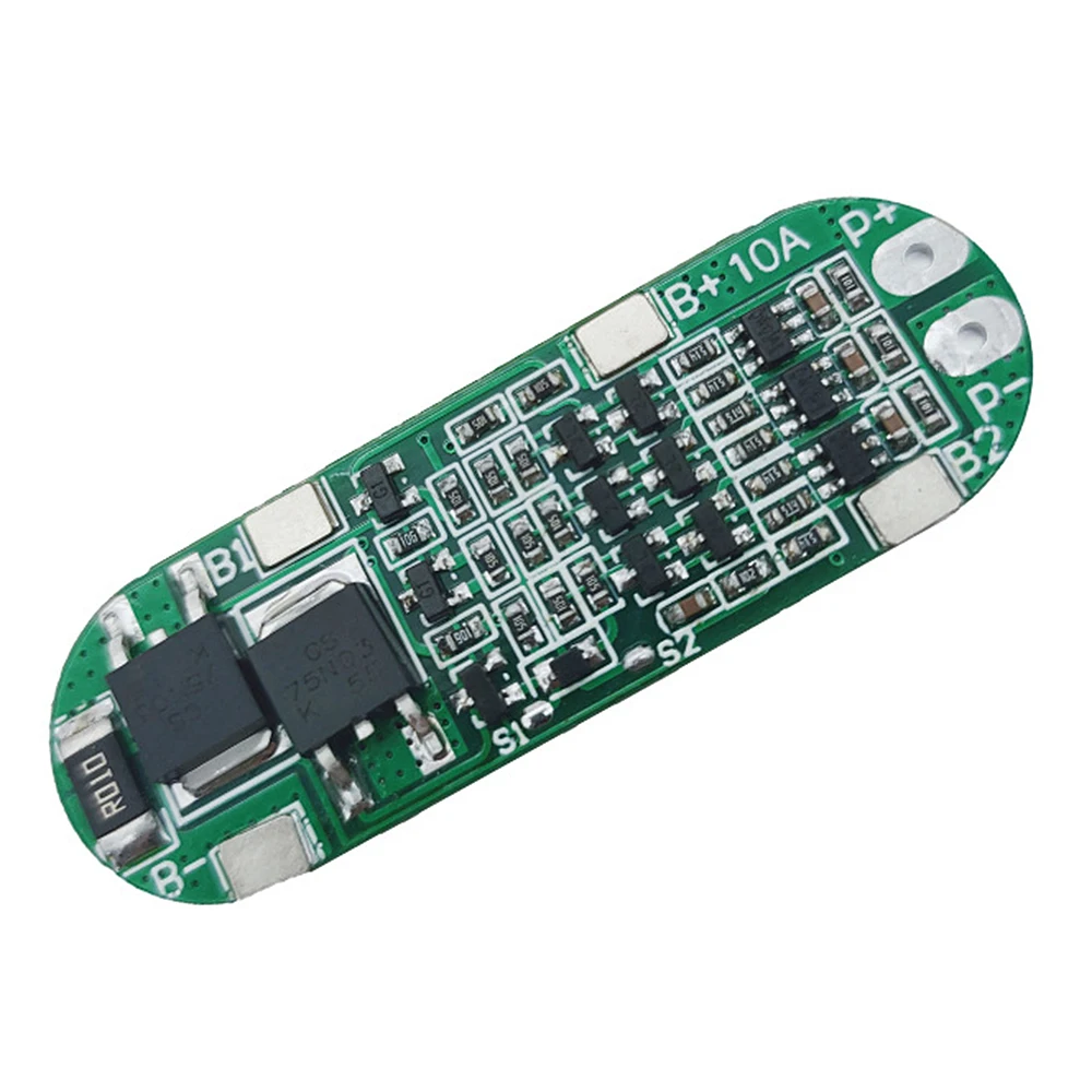 

Защитная плата зарядного устройства литиевой батареи 3S 18650, 11,1-12,6 в, 10 А, защитная пластина баланса батареи, аксессуары