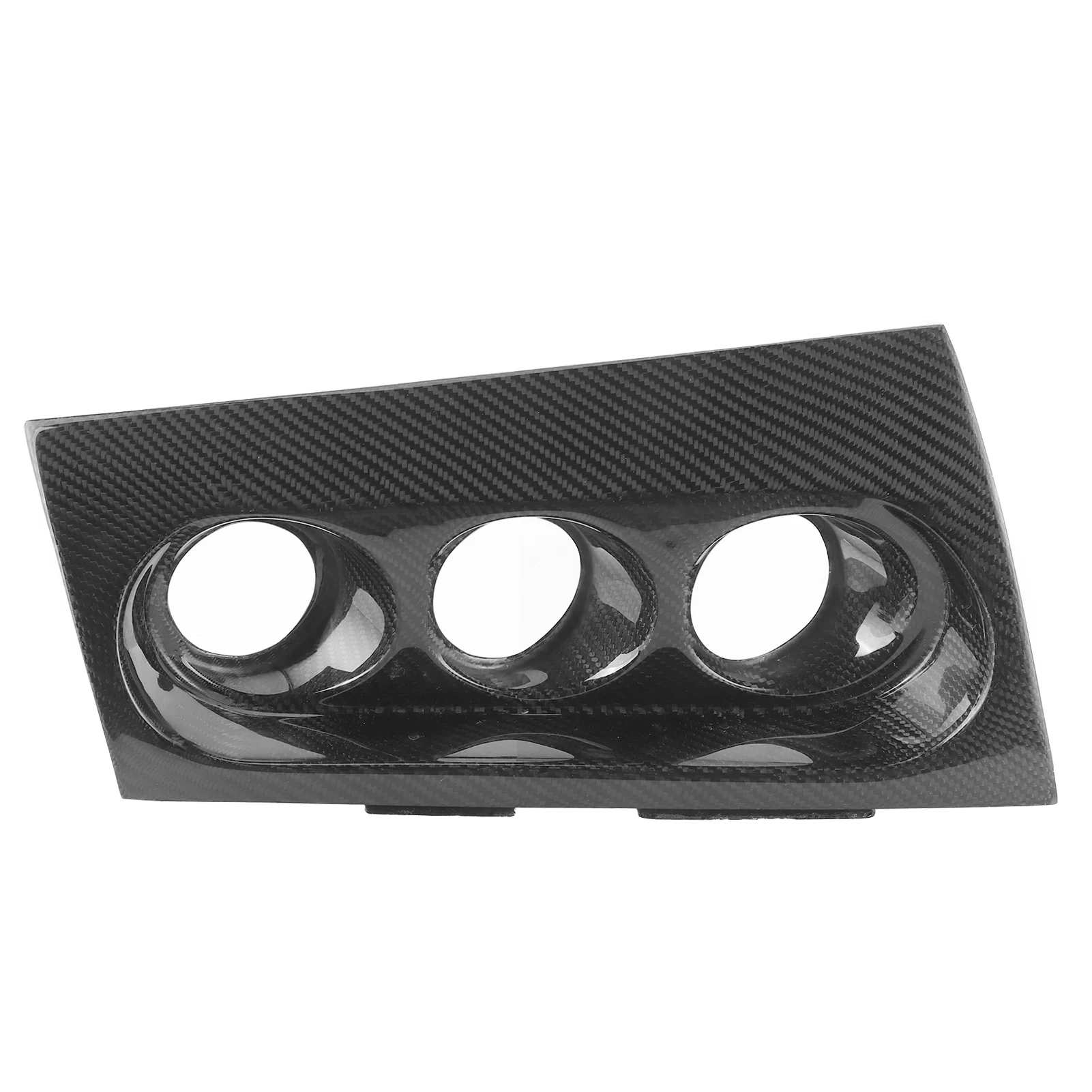 

Carbon Fiber Dashboard Gauge Cover Panel Trim Decor Fit for Mitsubishi Lancer Evolution X 2008-2012(RightHand Drive )