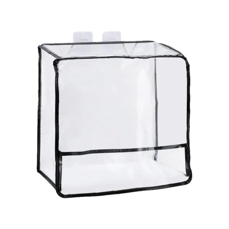 

Shower Bag Bathroom PVC Waterproof Toiletries Bag Transparent Wall Mounted Large Capacity Shower Bag For Rest Room Bathroom