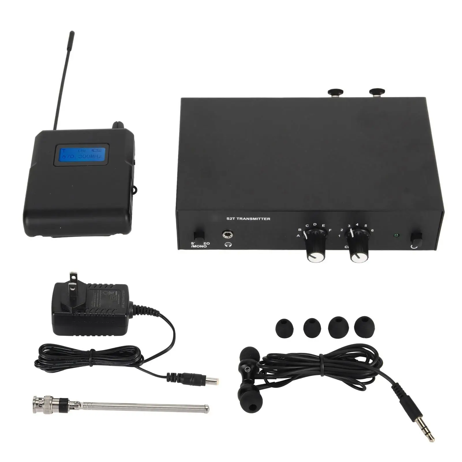 Беспроводная система контроля ANLEON S2T 670-680 МГц с наушниками-стереопередатчиком и