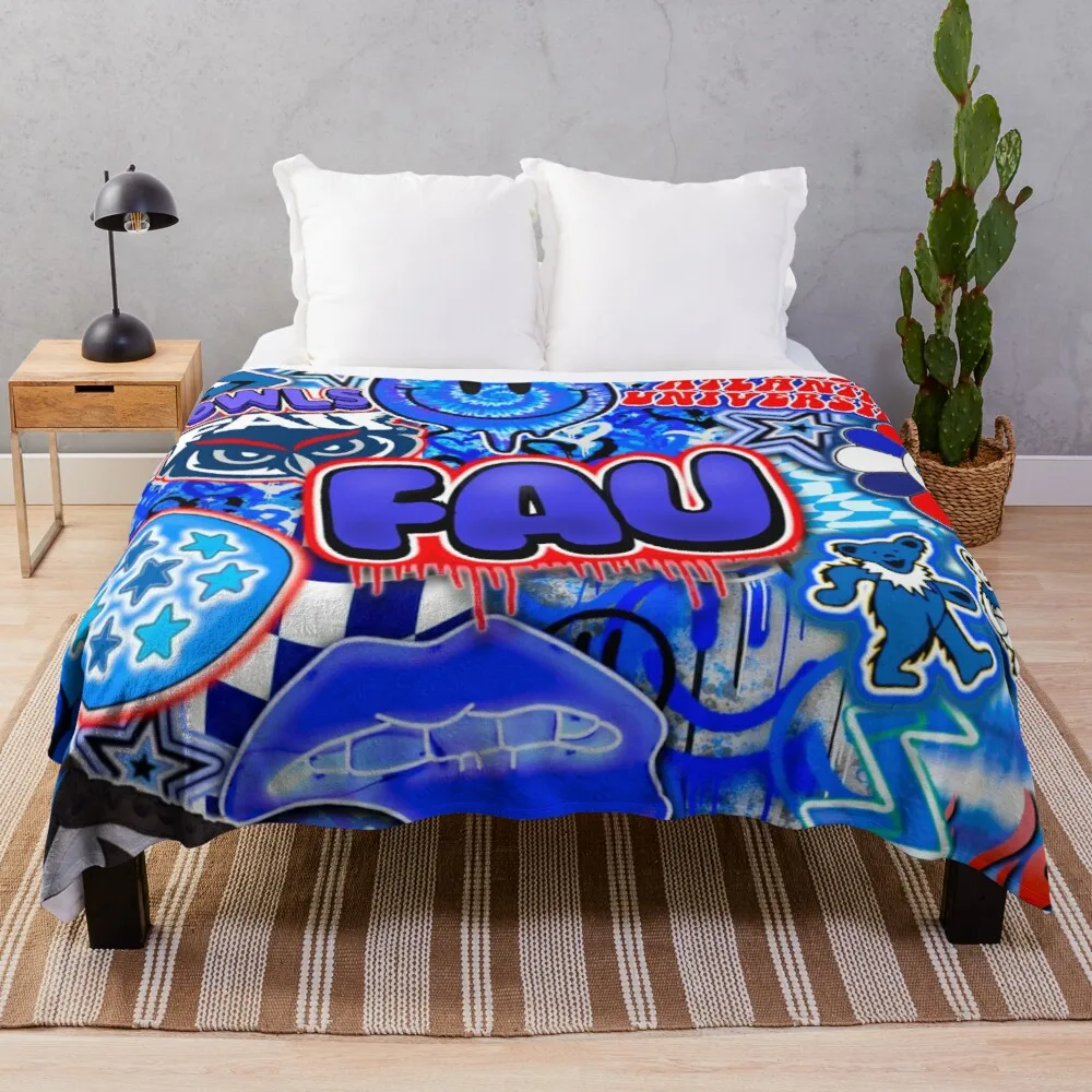 

F A U 2 . 0 Cheap Outdoor Pom Pom Fluffy Bakugo Throw Blankets
