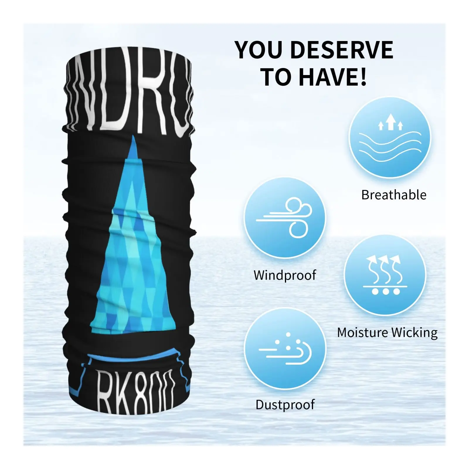 Мужская бандана Детройт стать человеком на Android Rk800 походный шарф зимний женский