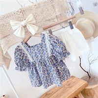girls clothes summer dress girls plaid shirts girls baby net red plaid skirts shorts two piece childrens clothing