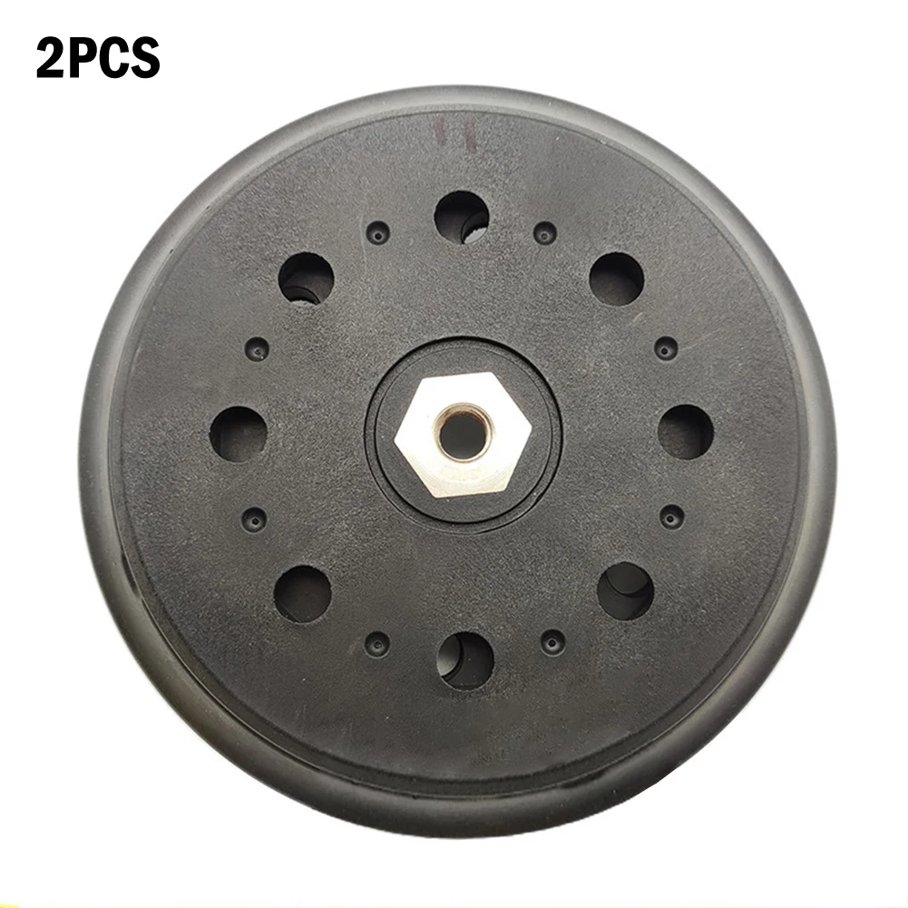 

2pcs 6 Inch Polishing Disc For Black/white PU 17 Holes Sander Backing Pad For BO6050 BO6050J 197314-7 Orbital Sander