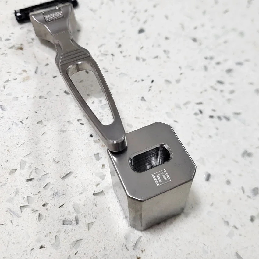 Бритва из титанового сплава для мужчин бритва с 5 лезвиями подарок