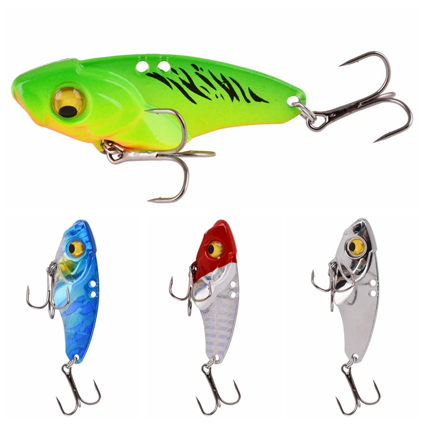 

VIB Fishing Lure 5-20g Artificial Blade Metal Sinking Spinner Crankbait Vibration Bait Swimbait Pesca for Bass Pike Perch Tackle