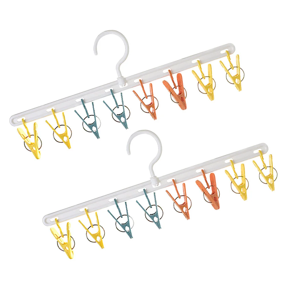 

Вешалка для сушки клип вешалки складная вешалка для белья в стиле шкафа шляпы носков нижнего белья зажимы детские носки ветрозащитные капе...