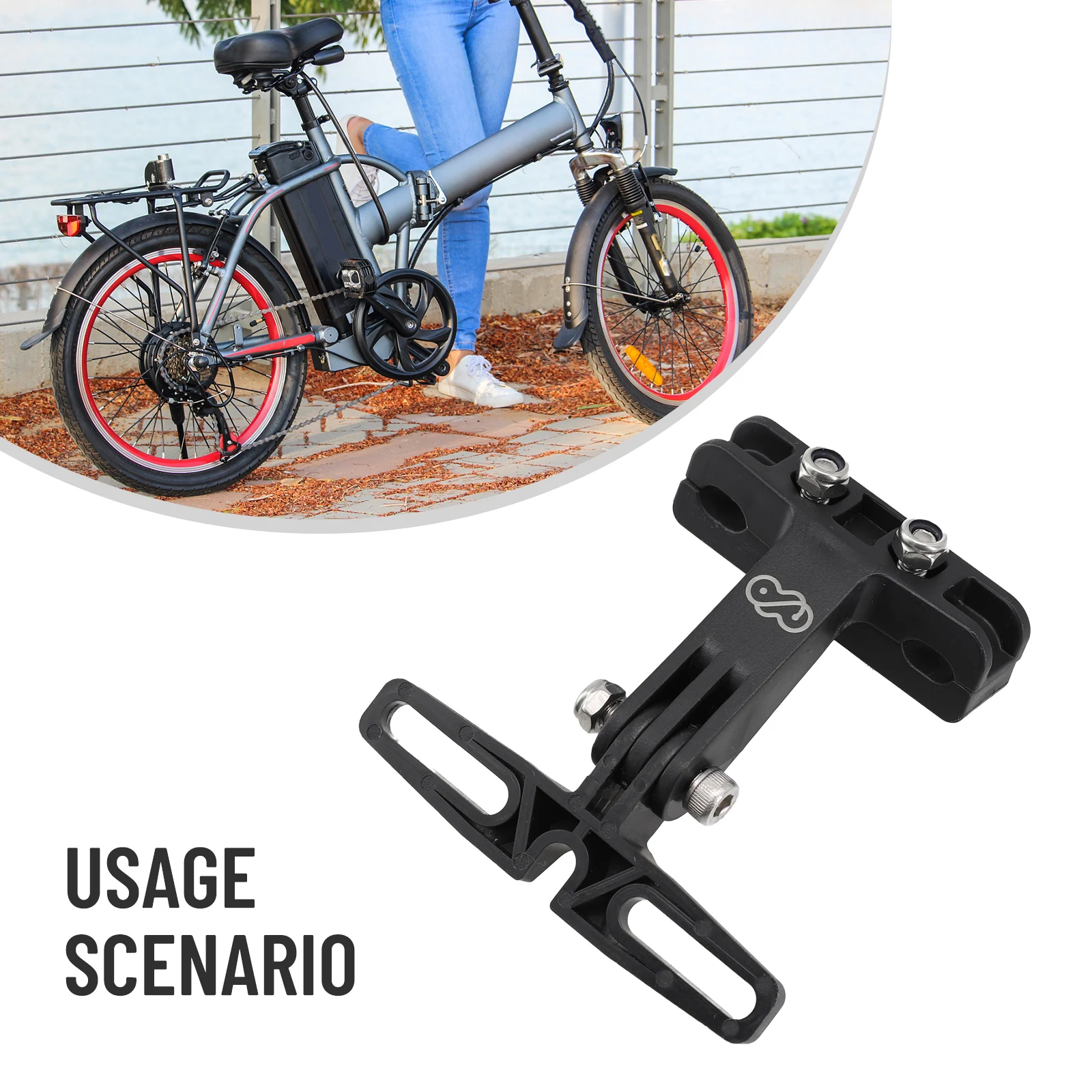 

1pc Taillight Mount Holder Bike Phone Support Phone Holder For Bicycle Compatible For-Gopro Electric Bike Accessories
