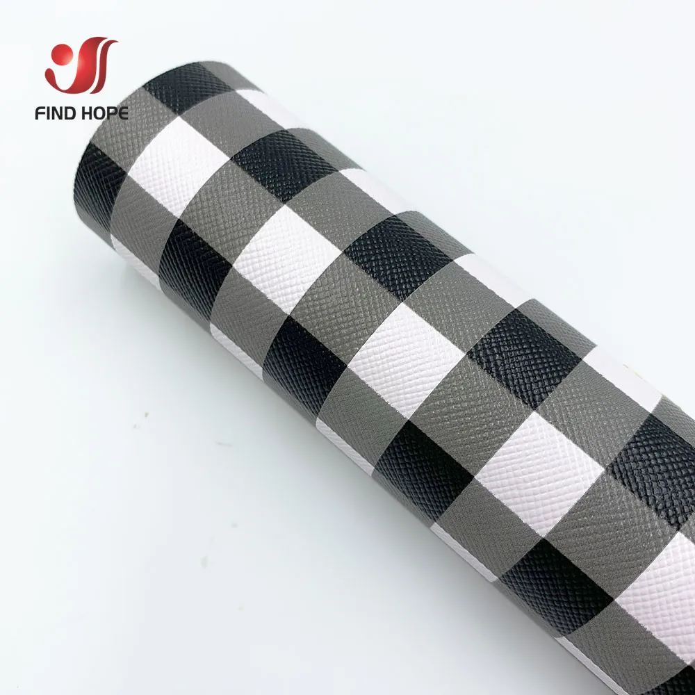 20x120 См Серо-белая Клетчатая Виниловая Искусственная Кожа Для Брошей сделай Сам