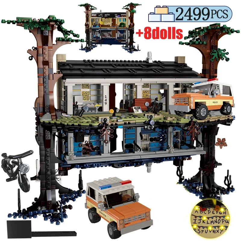 

Stranger Things Turning The World Upside Down Compatible 75810 Model Building Blocks Bricks Set Toys Christmas Gift