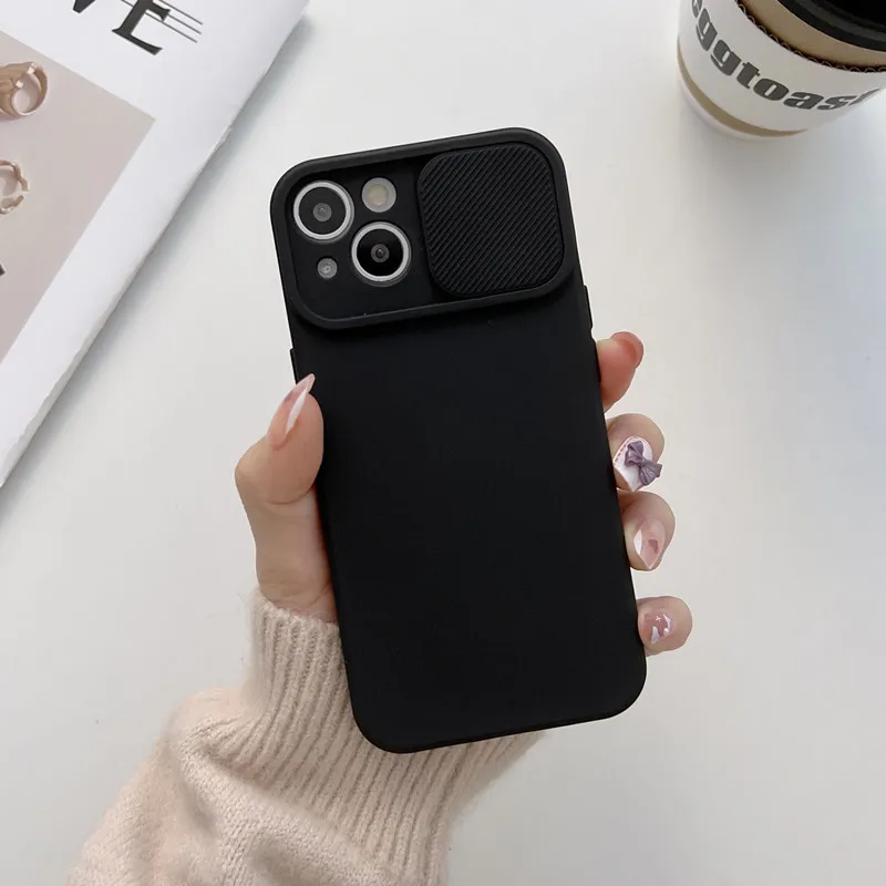 

Liquid phone Case on iphone 14 Pro Max 13 12 11 Camera Lens Protection Solid Case Cover For iphone X XS Max XR 6 7 8 Plus funda