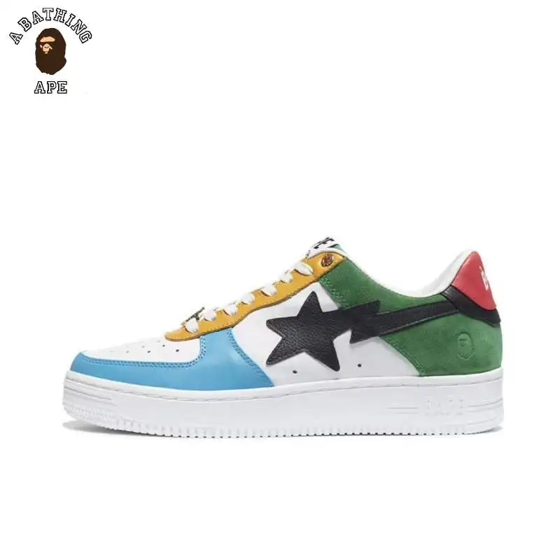 A Bathing Ape Sport Bapesta Platform AF Retro Gym Air Sneakers Men Women BapeGoose Sta Skateboard Trekking Walk Shoes 36-45