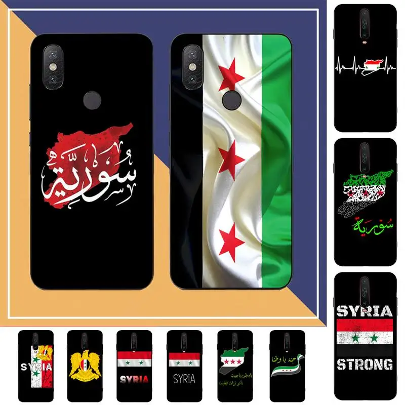 

Syria Flag Phone Case for Redmi Note 8 7 9 4 6 pro max T X 5A 3 10 lite pro