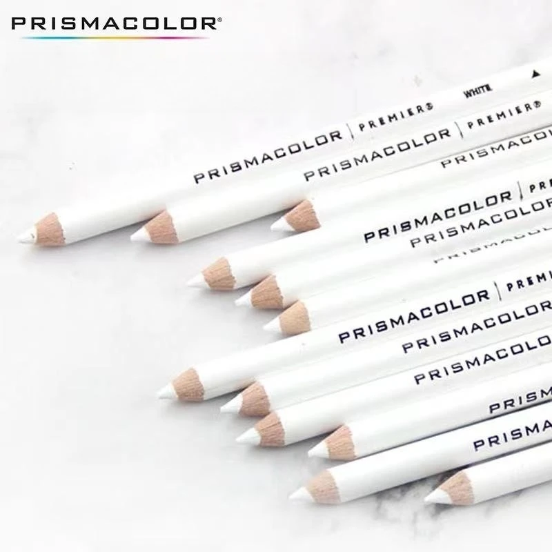 1/2/3/5/6 PCS Prismacolor Speciality Oil based Colored Pencil Black And White Skin Tone High Gloss Color Supplement Art Supplies