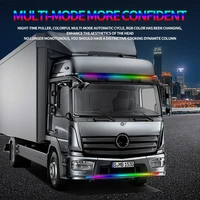 24v 5050smd strobe running streamer led strip lights dynamic streamer for van truck tailgate flexible drl car styling