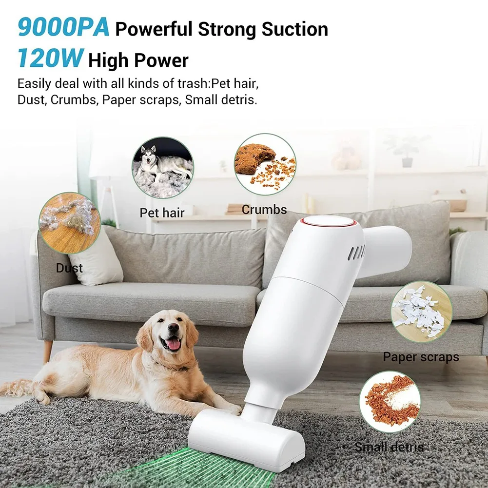 8000Pa пылесос беспроводной мини перезаряжаемый ручной с сильным всасыванием